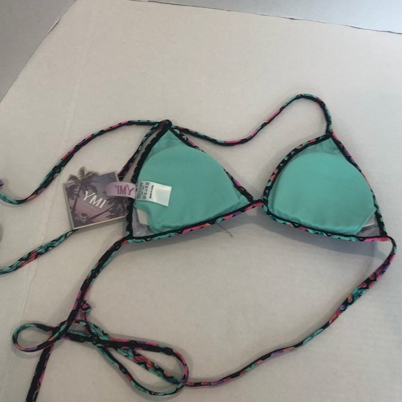 NWT YMI Bikini Top Size Medium - Picture 4 of 9